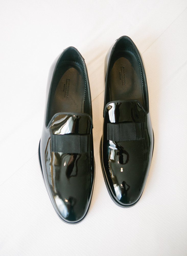 Intimate Wedding on the Riviera - groom shoes